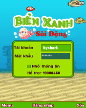 Game Biển Xanh S&ocirc;i Động