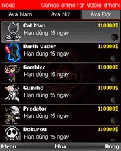 trang wap tai game iwin